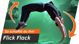 FLICK FLACK aus dem Stand lernen  Mein Flick Flack Training  Andiletics [upl. by Sonitnatsok23]