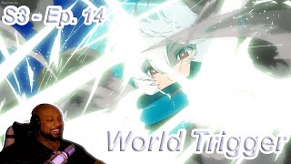 Now Its KUGAS Turn  World Trigger  Season 3 Ep 14  Reaction [upl. by Cosmo]