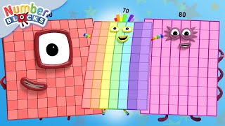 Numberblocks en Español  Episodios completos  VACACIONES DIVERTIDAS [upl. by Sihon]