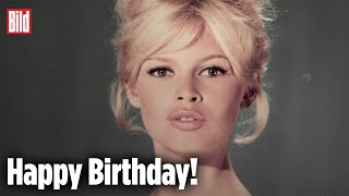 Französische Filmikone Brigitte Bardot feiert 90 Geburtstag [upl. by Solly]