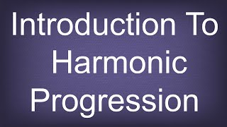 Introduction To Harmonic Progression  Progressions  Maths Arithmetic [upl. by Anilrahc]