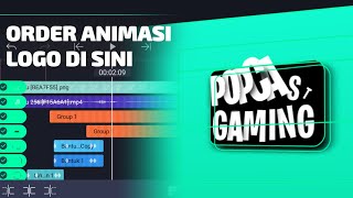 PRESET ALIGHT MOTION PRESET ANIMASI LOGO POPCAST GAMING🌿 [upl. by England]