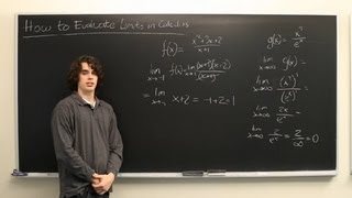 How to Evaluate Limits in Calculus  Calculus Explained [upl. by Henryetta]