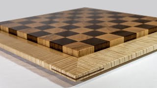 How I made two Regulation Size End Grain Chess Boards [upl. by Hibbert]