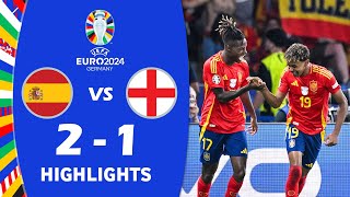 España vs Inglaterra 21 Resumen  FINAL  Eurocopa 2024 [upl. by Meador]