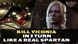 Baldurs Gate 3  Easy way to defeat Viconia DeVir new sanctuary fix  Patch 5 [upl. by Tugman]