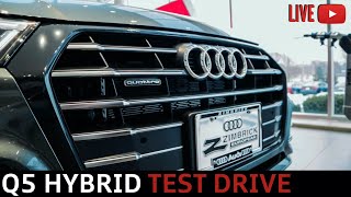 Live Test Drive  2020 Audi Q5 Hybrid [upl. by Einnoc]