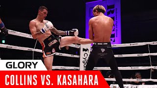 GLORY Rivals 4 Chadd Collins vs Hiroki Kasahara  Full Fight [upl. by Lynnette]