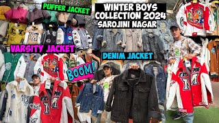 Sarojini Market Boys Winter Collection 2024🔥 Best Shop 51  Sarojini Nagar Market Delhi  Sarojini [upl. by Der]