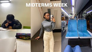 uni vlog  paris dauphine 📚  midterms week [upl. by Ydroj]