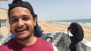 Sandspit Beach Karachi  Vlog3 [upl. by Ahsieyn601]