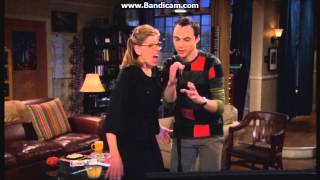 The Big Bang Theory Beverly Hofstadter and Sheldon Cooper sing [upl. by Suvart]