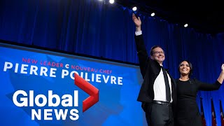 Pierre Poilievre wins Conservative Party leadership race  FULL [upl. by Camel473]