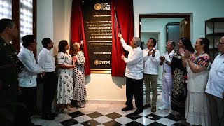 Inauguración del Centro Cultural “Leyes de Reforma” desde Veracruz [upl. by Novehc]