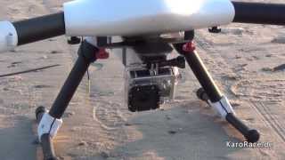 Spy600 Y6 SkyHero at the beach Multicopter [upl. by Fem]