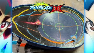 Valt VS Rashad  Valkyrie VS Valkyrie  Beyblade Burst DB Anime Stadium Battle Reupload [upl. by Alih]