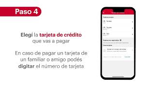 Pagá tu tarjeta desde Banca Móvil [upl. by Ahsinac]