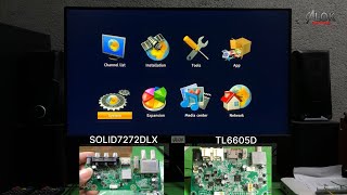 SOLID 7272DLX and TL6605D mpeg4 DTH card repair software Hardware [upl. by Lekcar]