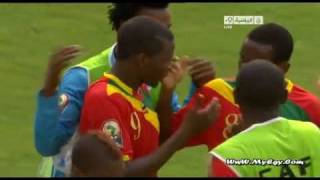 Botswana  1 vs 6  Guinea ● Africa Cup Of Nations 2012 [upl. by Lorry31]