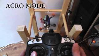 Modes de vol ACRO  HORIZON ANGLE  Flying mode [upl. by Karp65]