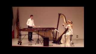 Passo a Due harp and marimba  quotDance Impressionsquot Jan Koetsier [upl. by Koziarz]