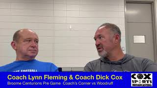 Broome Pre Game Coach’s Corner vs Woodruff [upl. by Horwitz]