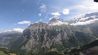 Paragliding Lauterbrunnental  PHI Beat light [upl. by Levinson683]