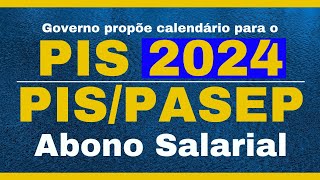 🔥SAIU CALENDÁRIO PISPASEP 2024 [upl. by Tterej]