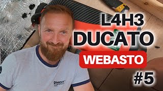 Ducato L4H3 Zabudowa ODC 5 Tapicerka i Webasto [upl. by Akemrehs]