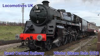 Great Central Railway Winter Steam Gala 2023 Part 2 [upl. by Ketchum]