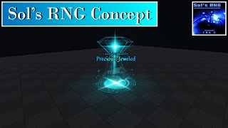 My next CUSTOM AURA for SOLS RNG  Sols RNG Precious Jeweled  Roblox VFX [upl. by Attenoj312]