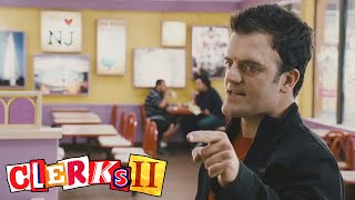 Clerks II 2006  Lord of the Rings vs Star Wars [upl. by Asselem753]