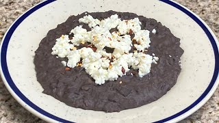 ☑️ FRIJOLES NEGROS REFRITOS CON CHILE 🌶 DE ÁRBOL QUEBRADO [upl. by Eniahpets]