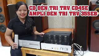 có bộ đèn này nghe gì cũng ngọt ngào TRI TRV 35seb và CD đèn Tri trv cd4seb màu xanh ngọc bích [upl. by Elumas]