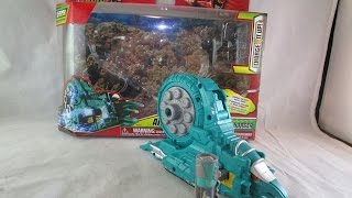 Ammonite Zord amp Charger Review Power Rangers Dino Charge [upl. by Esenej]