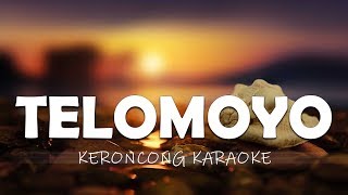 KARAOKE KERONCONG ASLI  TELOMOYO  TOP MARKOTOP [upl. by Eiclek]