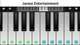 Bekhayali Kabir Singh Sachet tandon  Easy Mobile Perfect Piano Tutorial  Jarzee Entertainment [upl. by Aihsas]