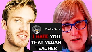 PewDiePie RESPONDS That Vegan Teacher [upl. by Bibbie592]