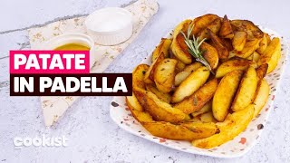 Se vuoi avere delle PATATE IN PADELLA dorate e croccanti devi seguire questa ricetta 🥔😍 [upl. by Gerlac421]