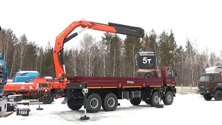 Бортовой автомобиль УСТ5453 IVECOAMT 733950 с КМУ Palfinger PK32080 id6616 [upl. by Carberry]