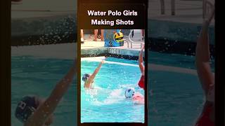 Water Polo Girls Making Shots usawp waterpolotough highlights [upl. by Nairod]