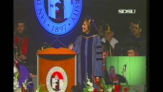 SDSU Commencement 2015  College of PSFA [upl. by Nryhtak]