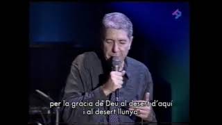 Democracy  LEONARD COHEN Live in Barcelona 1993 [upl. by Dysart544]