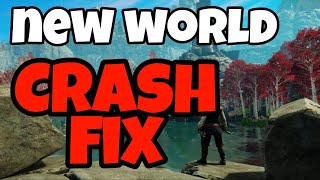 New World Crash Fix  How to fix crashing in New World   new world crash fix  New World Crash [upl. by Alyos824]