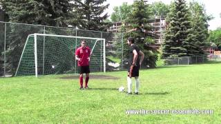 Soccer Defending Tips amp Tutorial Body Positioning [upl. by Inail]