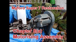 Myford Super 7 Lathe Restoration Chapter 8a [upl. by Mahsih]