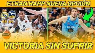 🟢🏀 ETHAN HAPP nuevo OBJETIVO del REAL MADRID  VICTORIA fácil ante el ALBA BERLÍN [upl. by Elbas]