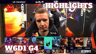 BDS vs G2  Highlights  Week 6 Day 1 S12 LEC Summer 2022  Team BDS vs G2 Esports W6D1 [upl. by Ellevart202]