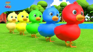 Five Little Ducks  Kids Songs  BluLoo Nursery Rhymes amp Kids Songs [upl. by Kitarp957]