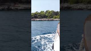 🚢 From the old port of Dubrovnik to the island of Lokrum 🚢 travel dubrovnik croatia [upl. by Witt653]